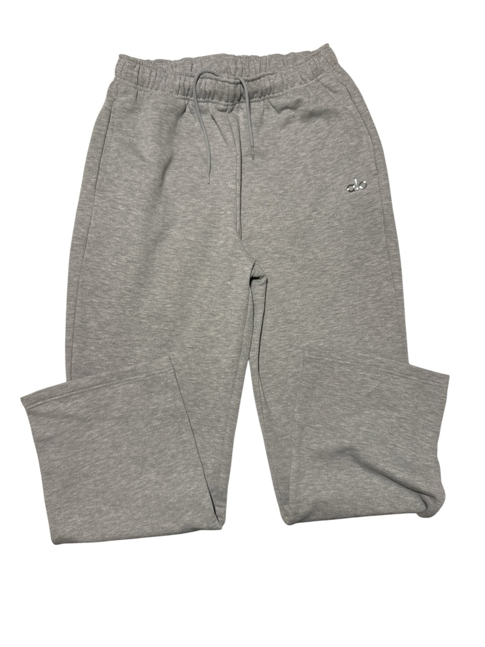 Alo Yoga- Accolade Straight leg pants in Heather Gray NWOT